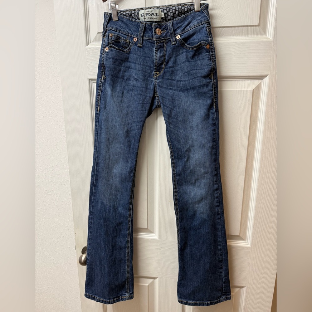 Ariat Perfect Rise Rosa Blue Jeans